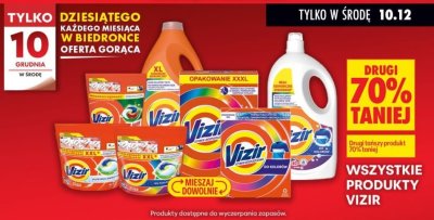 Żel do prania wszystkie rodzaje promocja w Biedronka