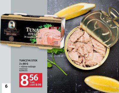 Tuńczyk stek 2 x 80 g promocja w Selgros