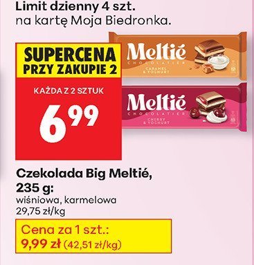 Czekolada Big Mellité promocja w Biedronka