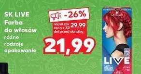 Farba do w艂os贸w 092 Schwarzkopf live ultra brights promocja