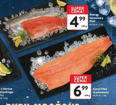 Pstrąg łososiowy filet promocja w Intermarche