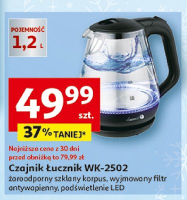 Czajnik Łucznik WK-2502 promocja w Auchan