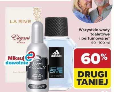 Wszystkie wody toaletowe i perfumowane promocja w Carrefour