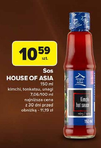 Sos kimchi House of asia promocja w Carrefour Market