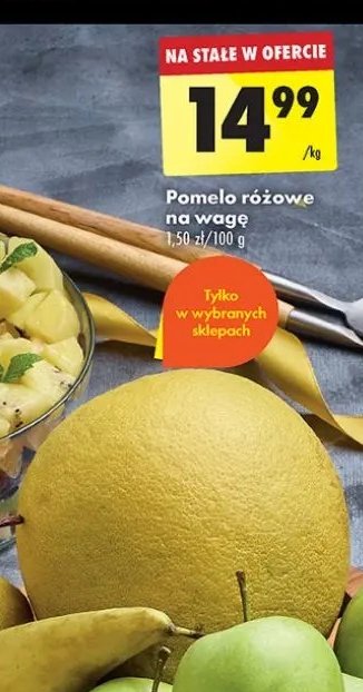 Pomelo różowe promocja