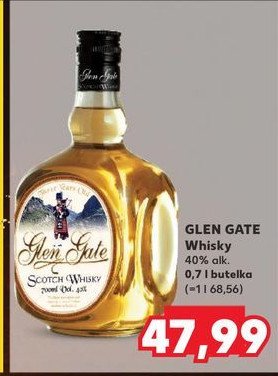 Whisky GLEN GATE promocja