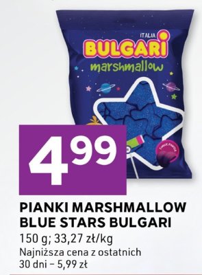 Pianki Marshmallow Blue Stars Bulgari promocja w Stokrotka