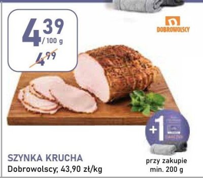 Szynka krucha dobrowolscy promocja w Stokrotka