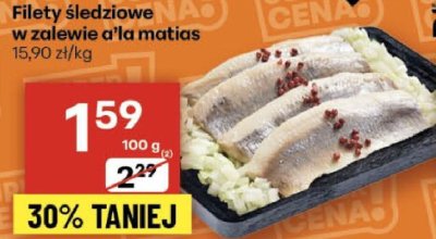 Filety śledziowe w zalewie a'la matias promocja w Delikatesy Centrum