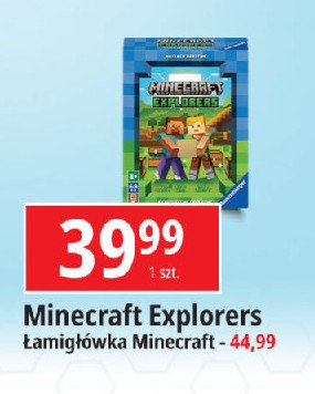 Gra minecraft explorers Ravensburger promocja w Leclerc