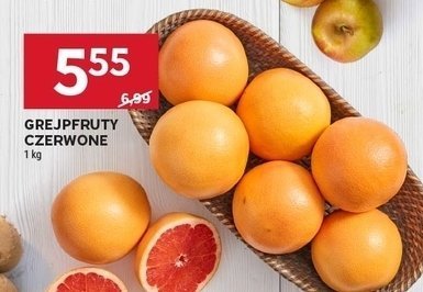 Grejpfruty czerwone promocja w Stokrotka