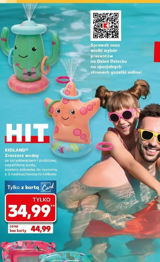 Zraszacz wodny Kidland promocja