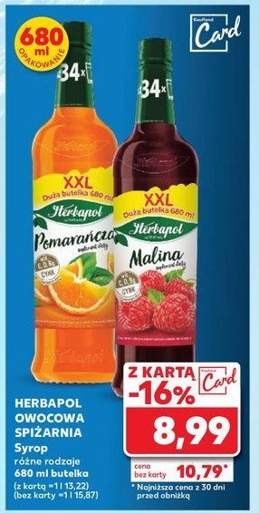 Syrop pomarańczowy Herbapol promocja