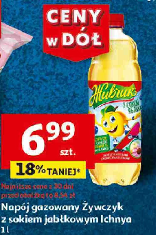 Napój z sokiem jabłkowym Żywczyk promocja