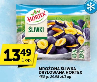 Śliwka Drylowana Hortex promocja w Groszek