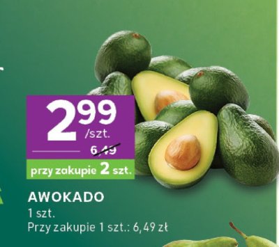 Awokado zielone promocja w Stokrotka