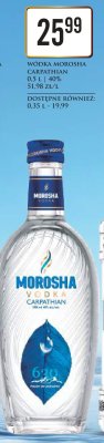 Wódka Carpathian 0.5 L promocja w Dino