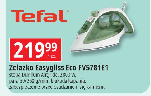 Żelazko fv5781e1 Tefal promocja