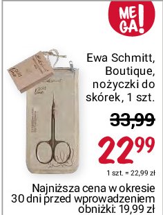 Nożyczki do skórek Ewa schmitt promocja
