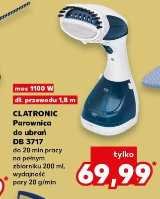 Parownica do ubrań CLATRONIC DB 3717 promocja w Kaufland