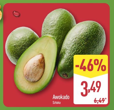 Awokado sztuka promocja w Aldi