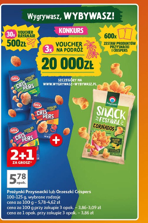 Chrupki cornados jalapeno cheese Przysnacki promocja