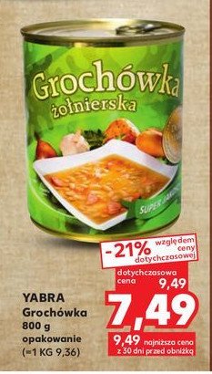Grochówka żołnierska Yabra promocja