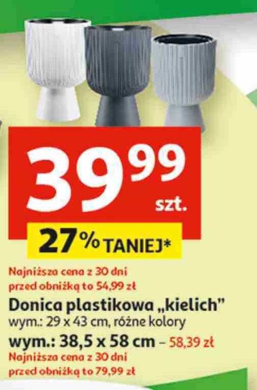 Donica kielich 29 x 43 cm Form-plastic promocja