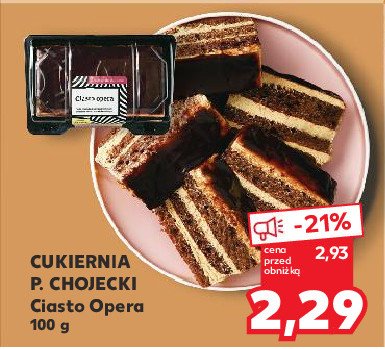 Ciasto opera Chojecki promocja w Kaufland
