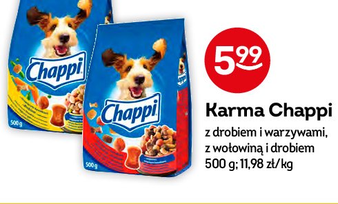 Karma dla psa drób i warzywa Chappi promocja
