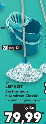 Mop + wiadro classic Leifheit promocja