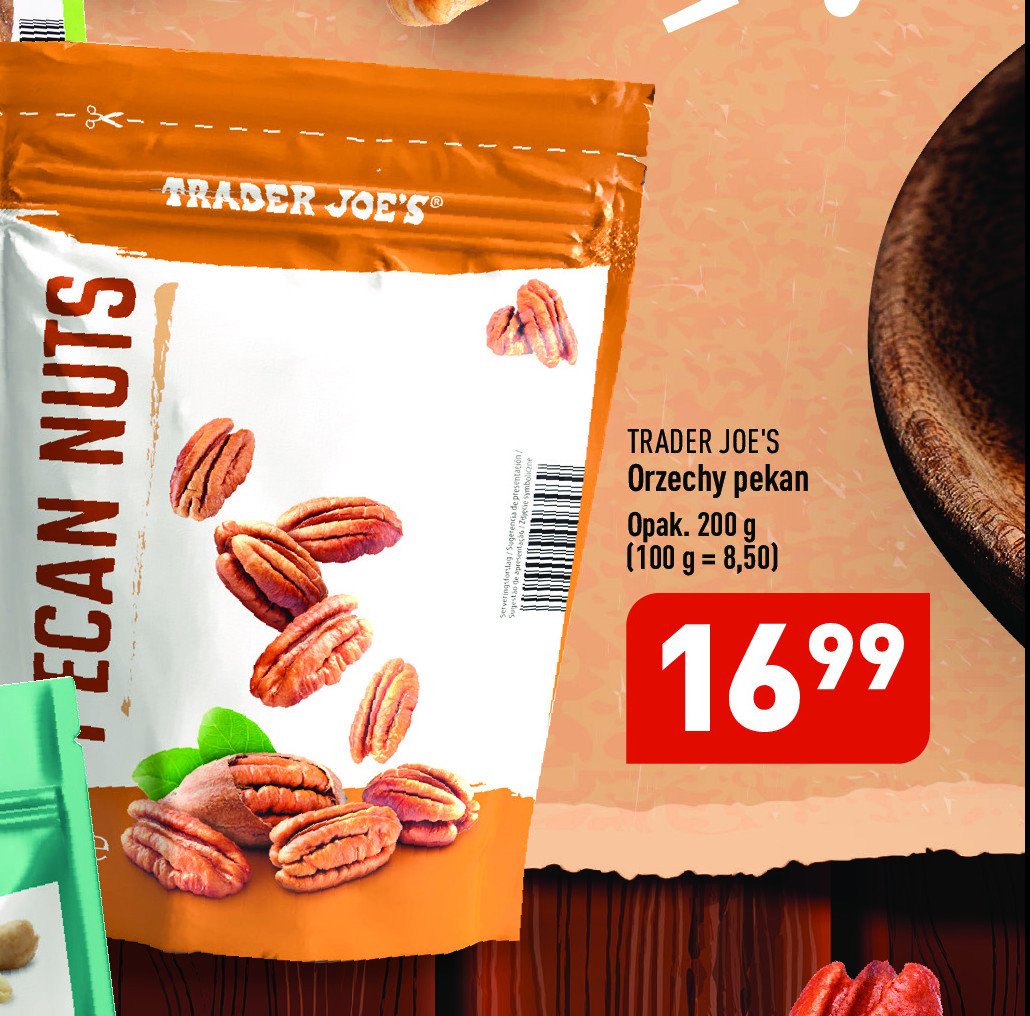 Orzechy pekan Trader joe's promocja