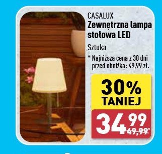 Lampa stołowa led Casalux promocja