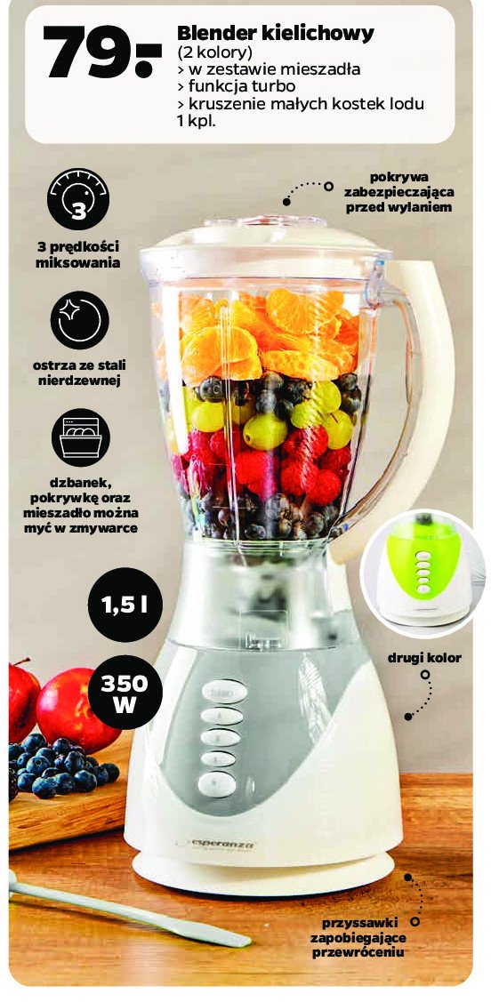 Blender kielichowy 350 w promocja
