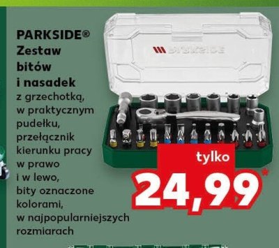 Zestaw bitów i nasadek promocja w Kaufland