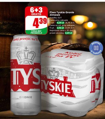 Piwo promocja w Dino