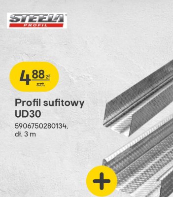 Profil sufitowy UD30 promocja w Castorama