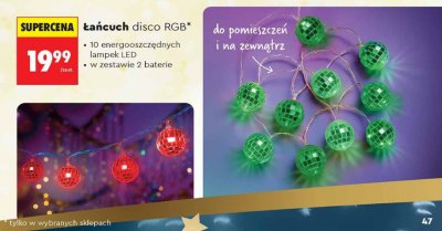 Łańcuch disco RGB+ promocja w Biedronka