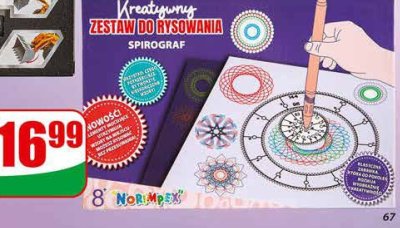Zestaw do rysowania Spirograf promocja w Dino
