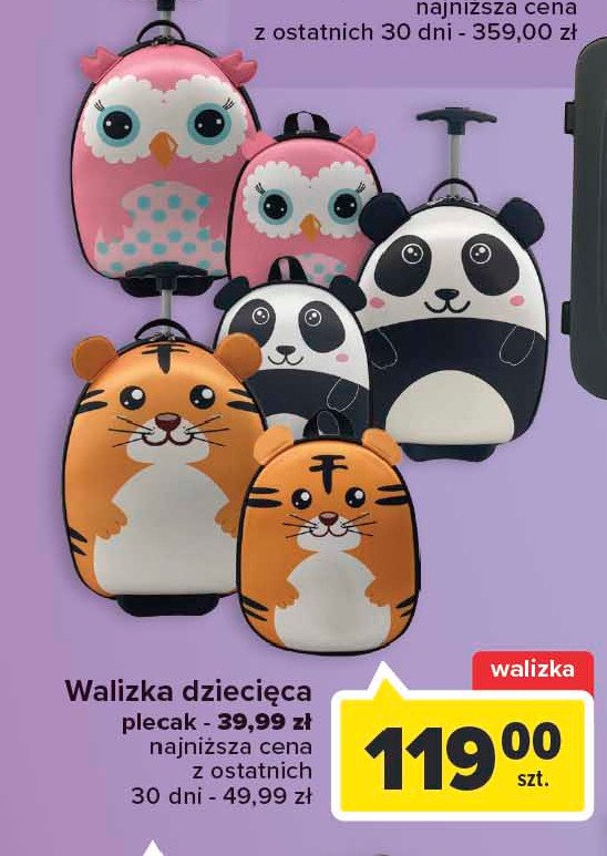 Walizka dzieci臋ca promocja