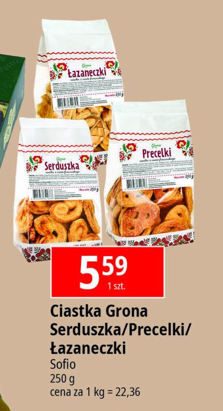 Ciastka serduszka Sofio promocja w Prim Market
