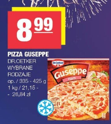 Pizza Guseppe Dr. Oetker wybrane rodzaje promocja w SPAR