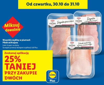 Szynka z liściem laurowym promocja w Lidl