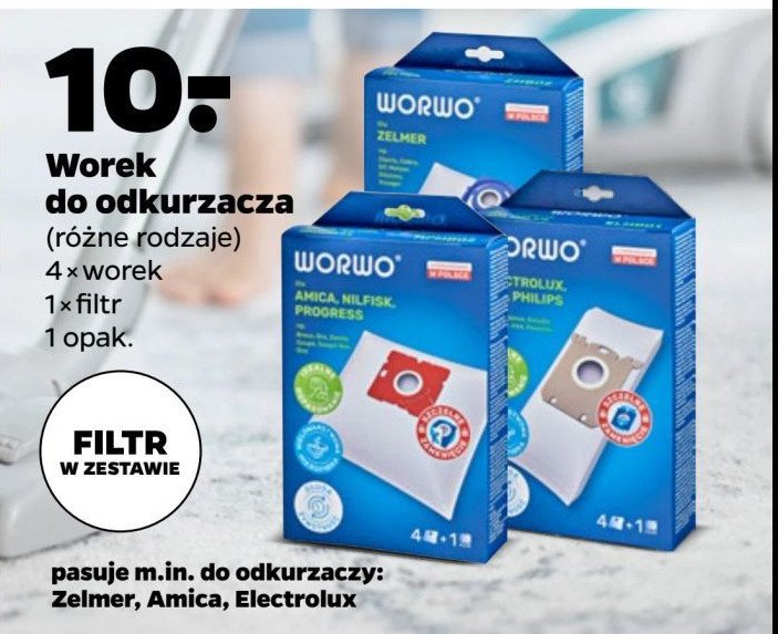 Worki do odkurzacza electrolux Worwo promocja