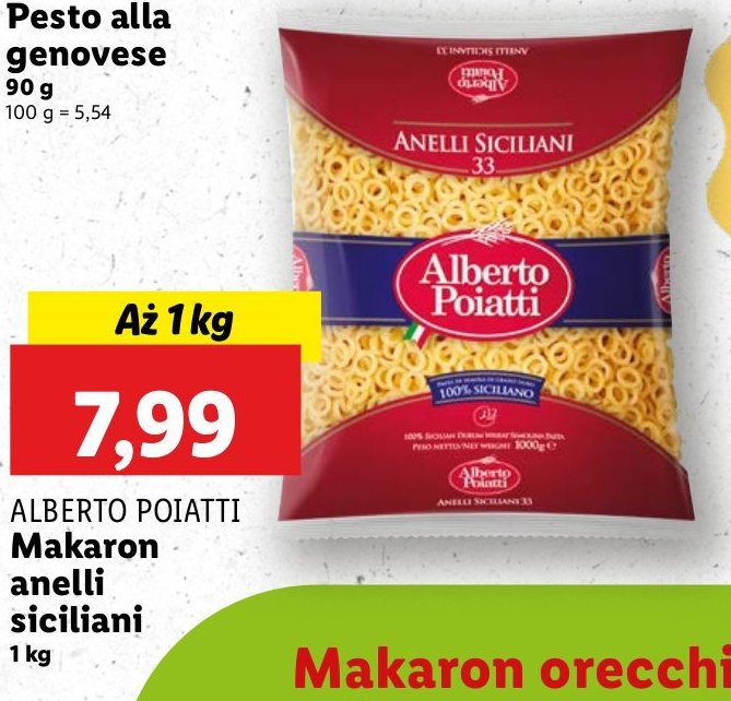 Makaron anelli siciliani promocja
