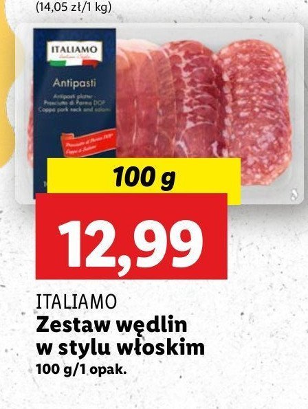 Zestaw wędlin włoskich Italiamo promocja