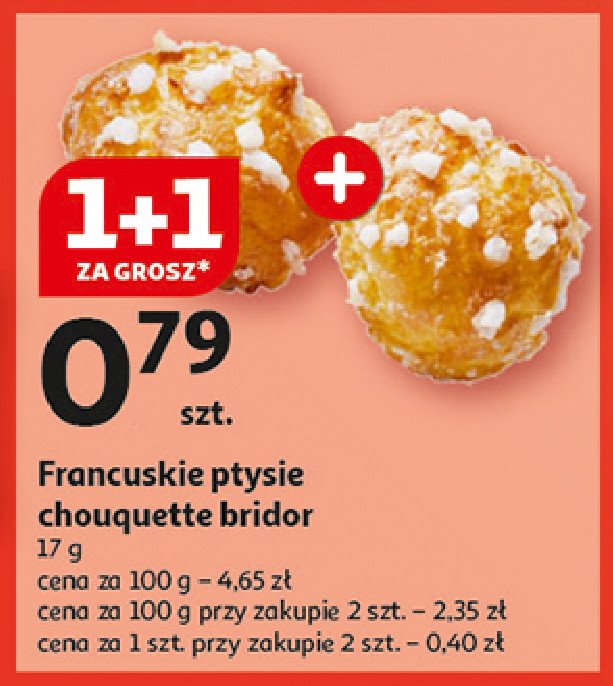 Ptyś francuski bridor promocja w Auchan