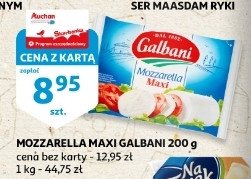 Ser mozzarella maxi Galbani promocja