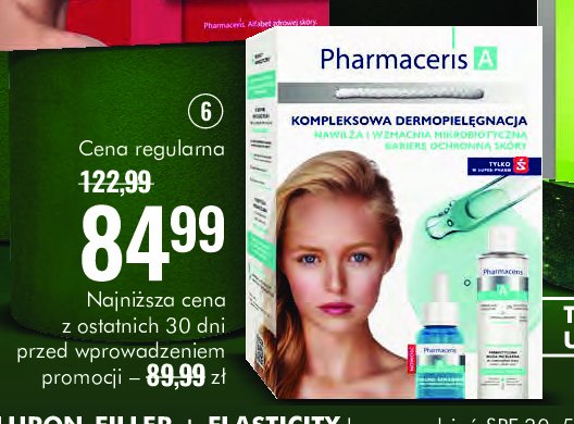 Zestaw w pudełku kompleksowa dermopielęgnacja płyn micelarny 200 ml + serum nawilżające 30 ml Pharmaceris zestaw promocja w Super-Pharm