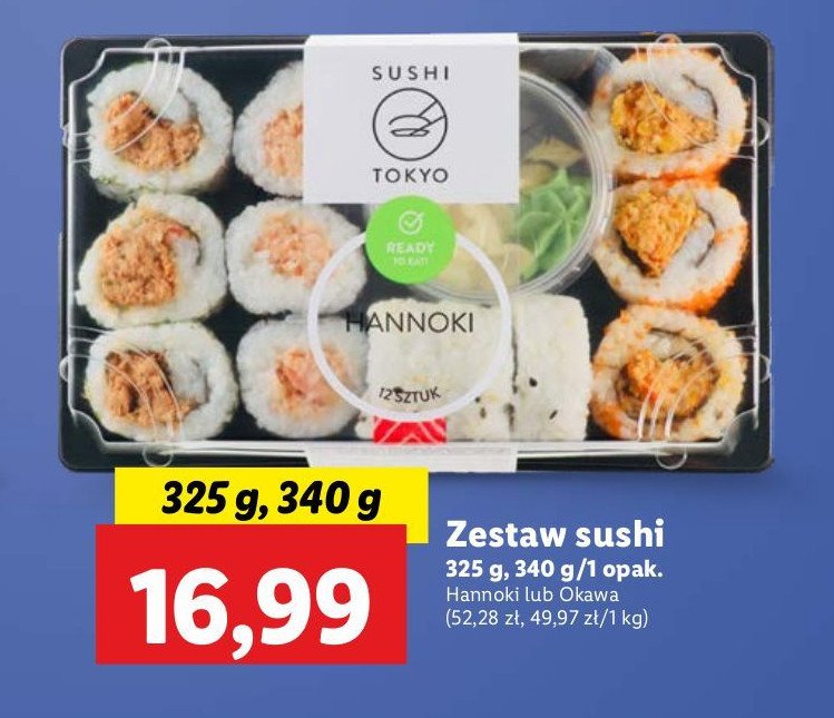 Sushi okinawa Sushi tokyo promocja